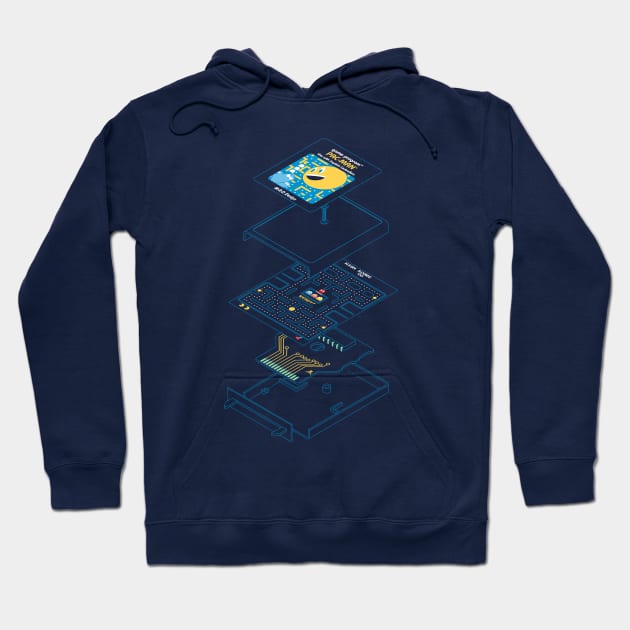 Blueprint Waka-Waka Hoodie by mannypdesign